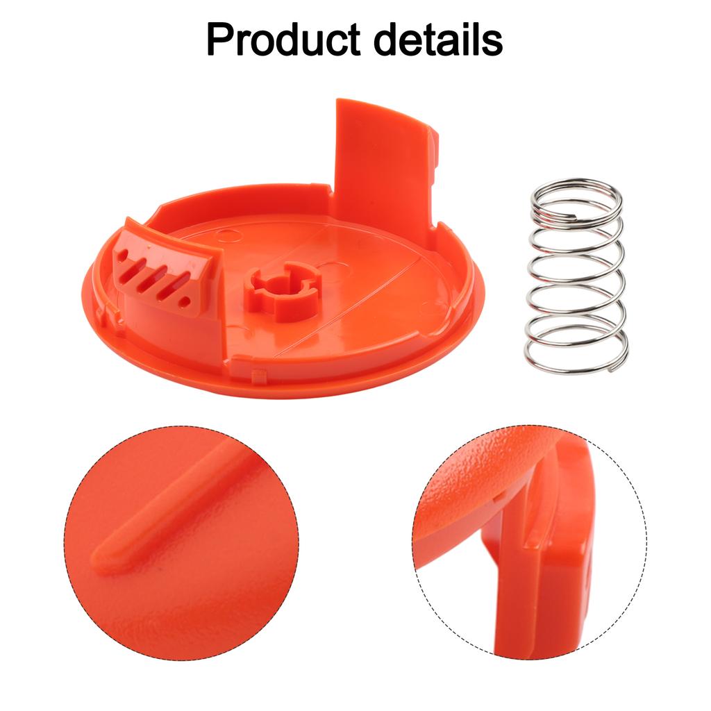 Replacement Cap For AFS Trimmer Spool Assembly Replaces RC 100 P AF 100 3ZP Fits And Decker GH Series And NST Models