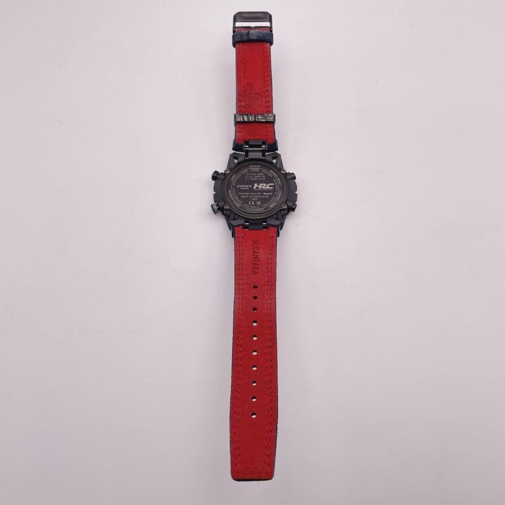 Б/у Ограниченная модель CASIO Casio EDIFICE Часы Honda Honda Racing Модель в честь сотрудничества Солнечные Водонепроницаемые