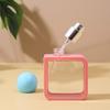 Reusable Transparent Spray Bottle 40ml Cosmetic Container Colored Trim Perfume Bottle  Journey