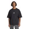 Adidas Unisex FuTure Icon Small Logo T Daily coTTon shorT Sleeve T shirT Black