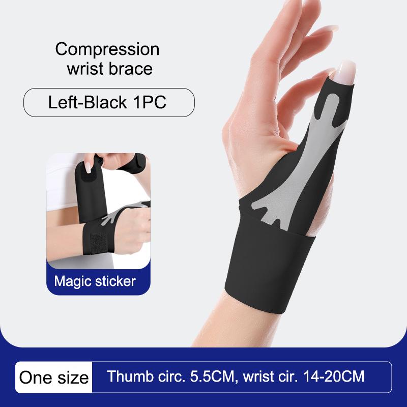 Фитнес-бандаж, наручный бандаж, ремни, защита от растяжений, защита большого пальца, компрессионная эластичная поддержка для фиксированных пальцев рук и коррекции