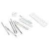 11PCS With Base Rivet Setter Kit Die Punch Snap Set  For Leather Crafts and Repairs
