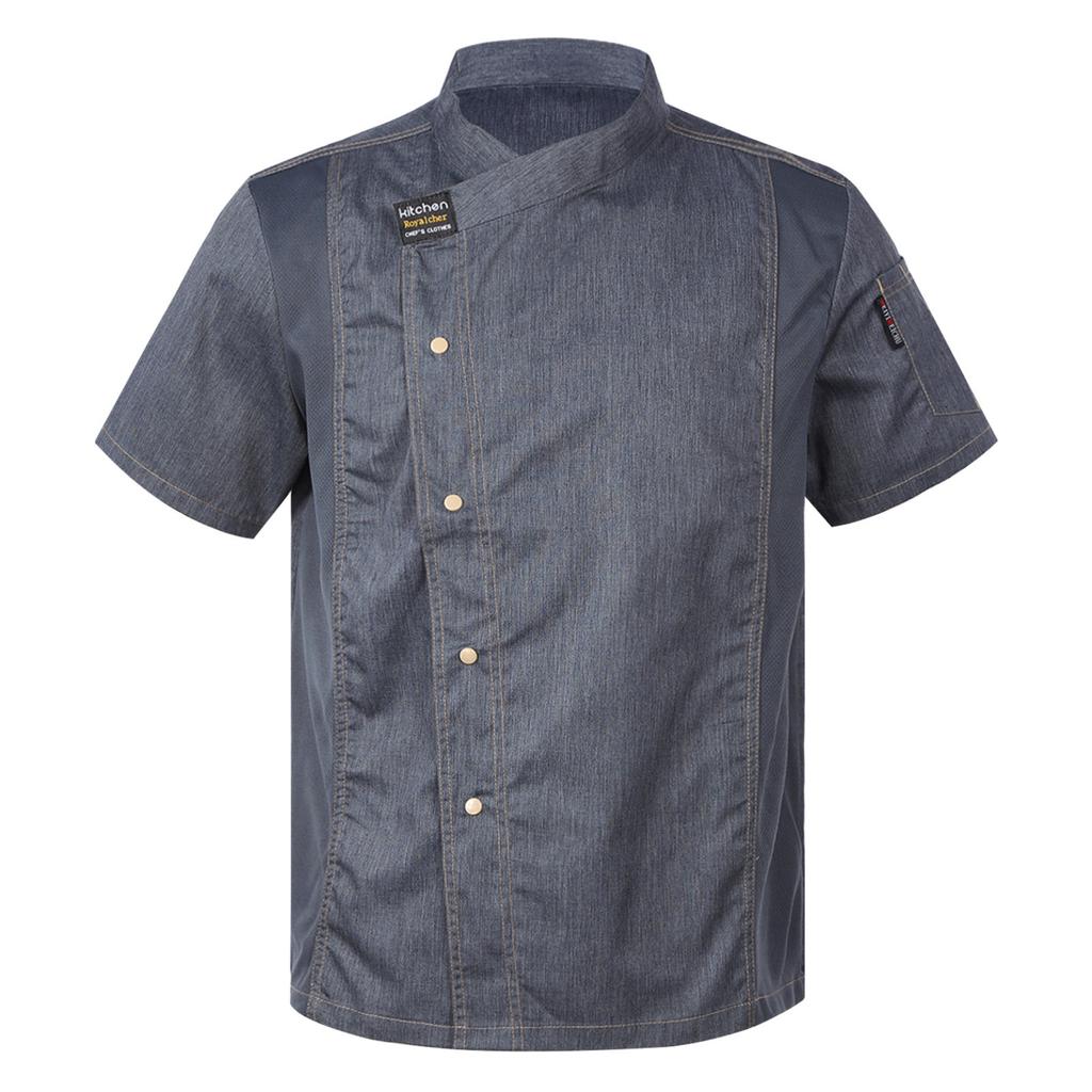 Куртка шеф-повара для женщин и мужчин с коротким/длинным рукавом унисекс, кухонная рубашка для повара, одежда для кондитерских изделий в ресторане, отеле