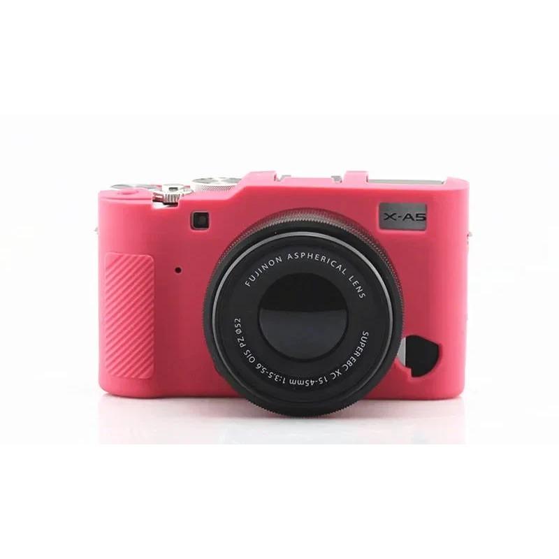 Силиконовый чехол-сумка для фотоаппарата Fujifilm X-A7 XA7 Силиконовый чехол-сумка для фотоаппарата Fujifilm X-A5 XA5