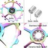 MTB Bicycle Rear Derailleur Jockey Wheel 10T-17T Ceramic Bearing Pulley AL7075 CNC Road Bike Guide Roller Idler 4mm 5mm 6mm