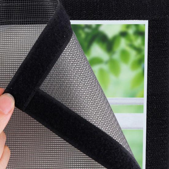 1 компл. самоклеящаяся оконная сетка, сильная липкость, антимоскитная оконная сетка, мелкая сетка, товары для дома