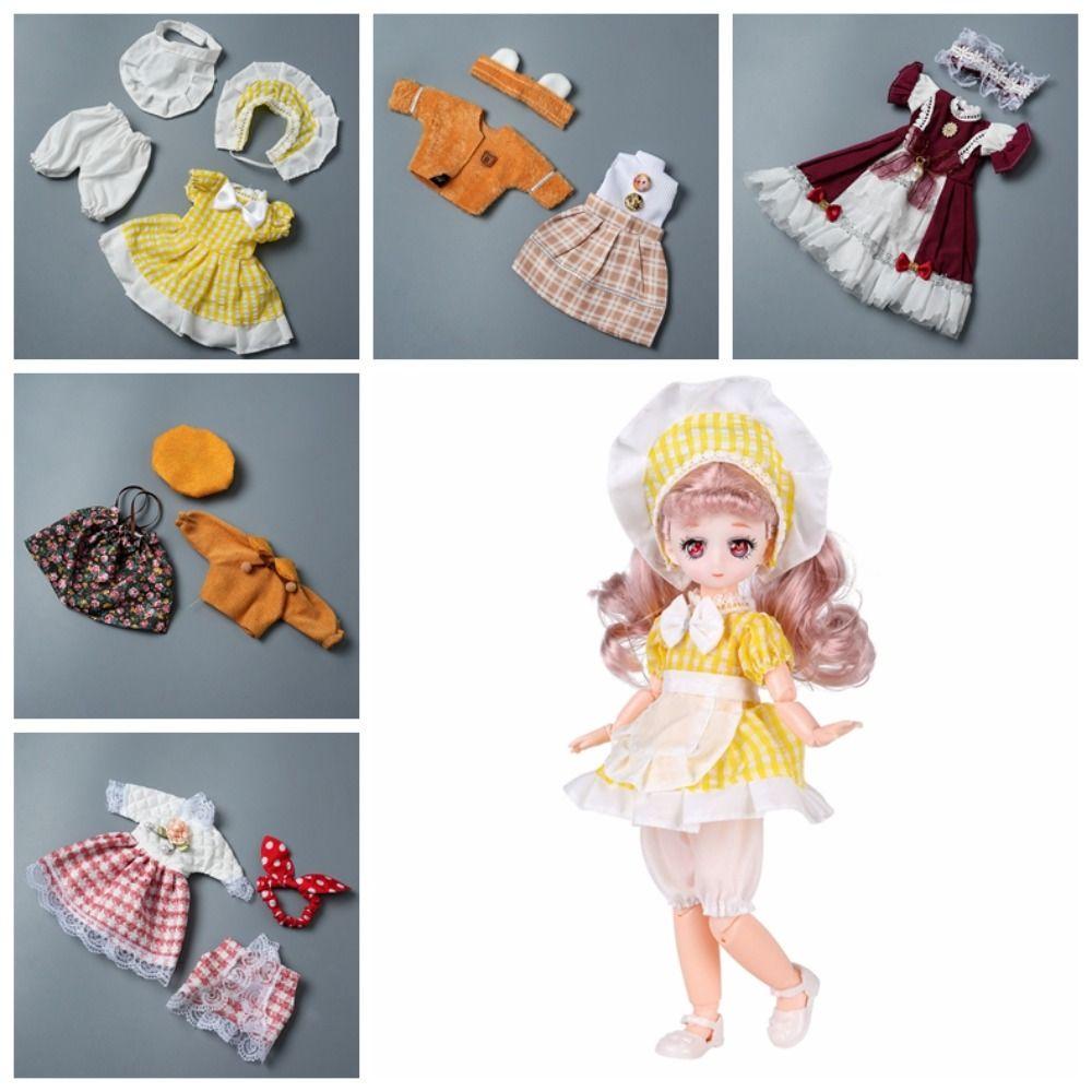 Милая одежда для кукол BJD 1/6, изысканное платье для куклы BJD 1/6 размером 30 см