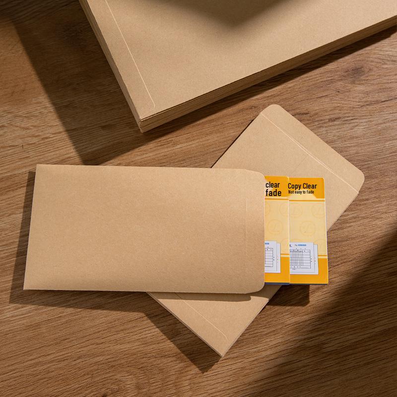 200 шт. Extra Thick 120 г крафт-конвертов для счетов-фактур НДС и писем