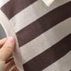 Летний повседневный костюм для мальчика 0-5 лет, полосатая безрукавка, поло + шорты, детский комплект, модный, приятный, прохладный, из хлопка