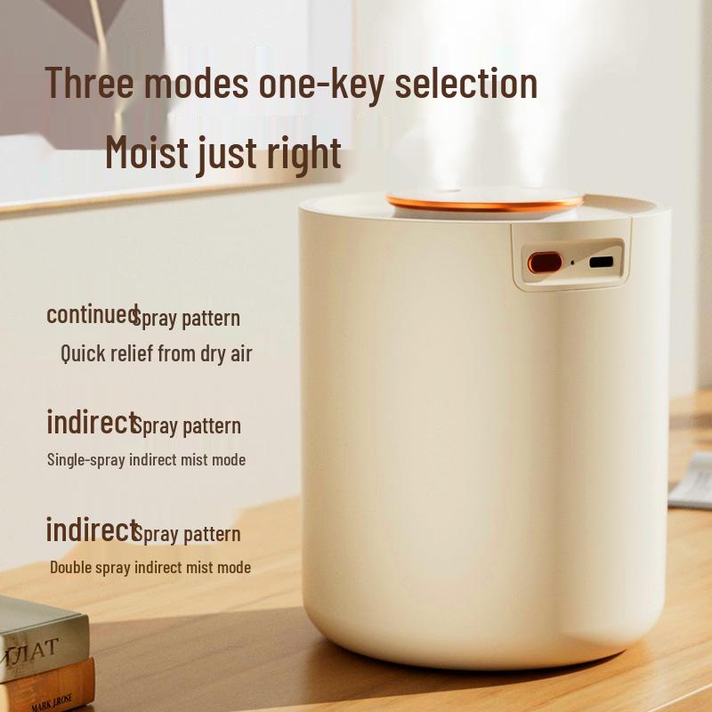 Компактный USB увлажнитель с двойным распылением для дома, офиса или общежития - Распылитель тумана и аромадиффузор.