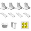 Self-adhesive Magnetic Child Lock Screw Fixed Invisible Magnetic Locks  Child Safety