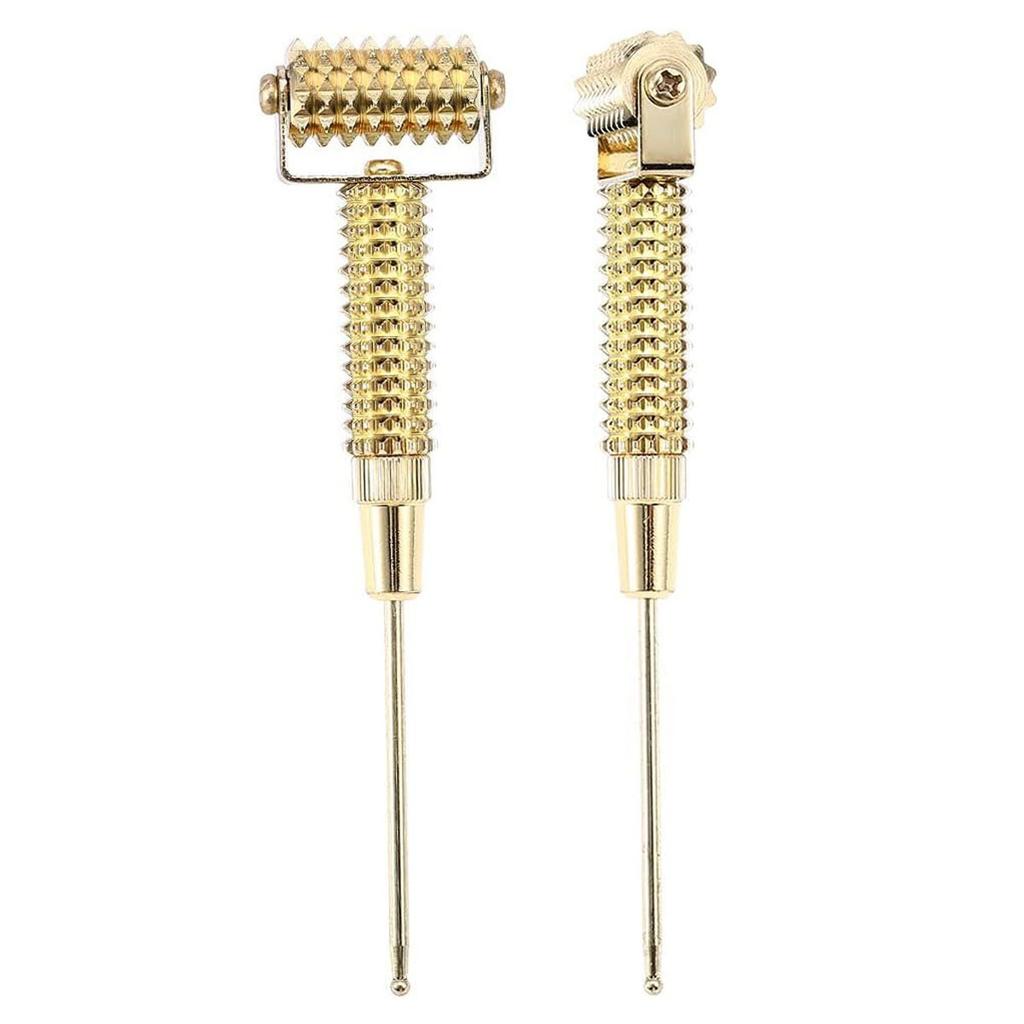 Multifunctional Acupuncture Points Detector Probe Ear Acupoints Spring Needle Massage Roller Massage Roller Spring Needle