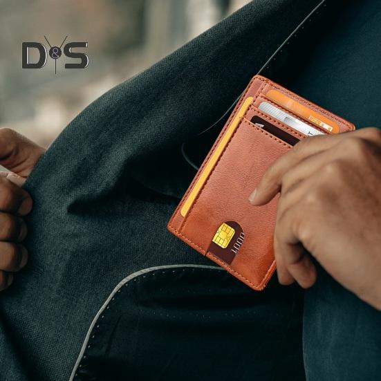 Card Holder 8 Slots Student ID Sleeve Waterproof Anti-theft Change Coin Purse RFID Blocking Protects Personal Information Travel Wallet Business Card