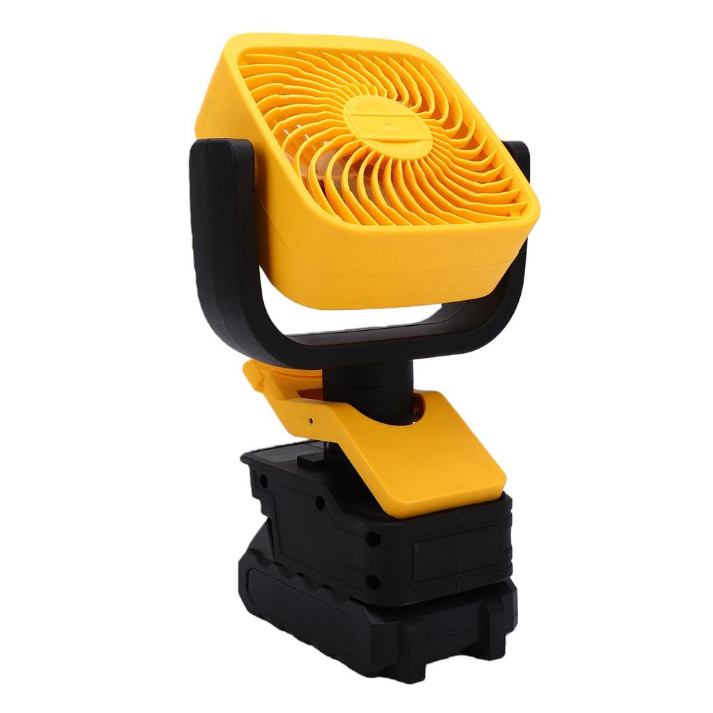 4 Inch Clip Fan Portable 360 degrees Rotating Low Noise Clamp Fan for Camping Desktop Bed US Plug