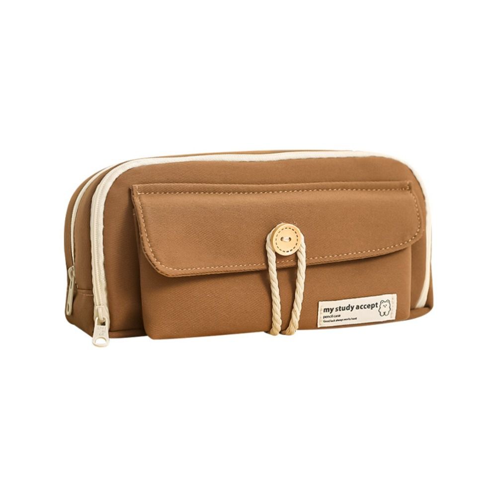 Сумка-карандаш большой емкости, тканевая сумка для хранения, креативный чехол для канцелярских принадлежностей, школьные принадлежности для студентов