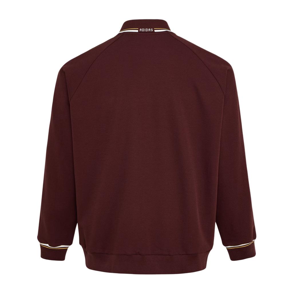 Adidas Спортивная кофта Originals Coach Повседневная Свободный крой На молнии Вязаная куртка Мужские куртки KV8865