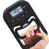 Digital Grip Strength Tester, 396 Lbs/180 Kg, Electronic Manual Dynamometer with Backlit LCD Display, ABS Material, USB Rechargeable Lithium Battery