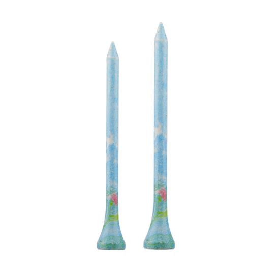 20 шт. деревянные футболки для гольфа, высокая стабильность, легкие портативные, не легко деформируемые, небьющиеся красочные футболки для гольфа