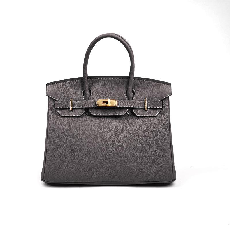 2025 Top-Grade Cowhide Women's Bag Luxury Leather Handbag Fashion Genuine Leather Women's Bag Classic Hundred Styles Handbag