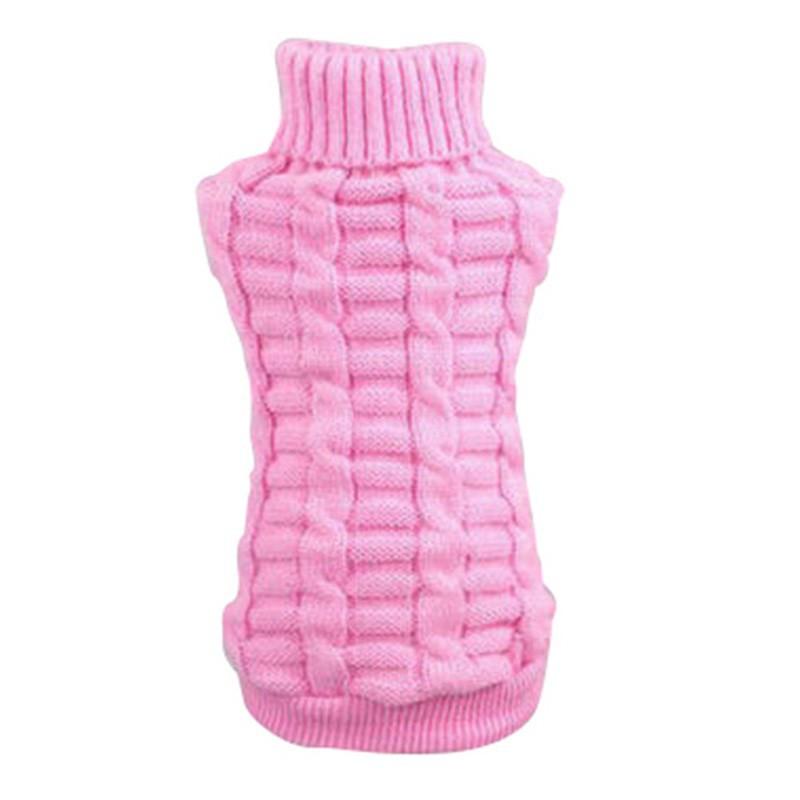 Large Small Cute Pet Dog Knitwear Outdoor Warm Puppy Coats Sweater Clothes Jumper