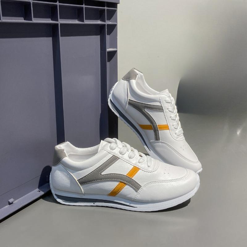 Кроссовки женские, новая спортивная обувь, женские маленькие белые туфли, модные удобные кроссовки, универсальные легкие повседневные кроссовки