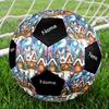 Custom Name Christmas Street Theme Size 5 Soccer Ball, Suitable for Both Indoor and Outdoor Matches, a Gift Suitable for Everyone.