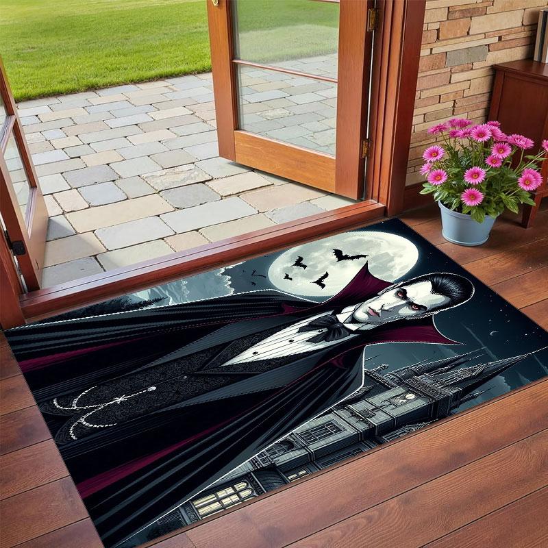 Crystal Velvet Rug Soft Non Slip Indoor Floor Mat Home DecorDracula