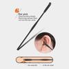 8 шт./набор для ухода за ушами, легкий, компактный, экологичный, набор для удаления ушной серы, ложки для чистки ушей