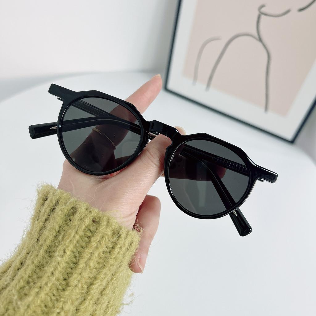 Солнцезащитные очки в круглой оправе в стиле ретро, универсальные очки с защитой от синего света для мужчин и женщин, модные солнцезащитные очки