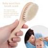 Инструмент для новорожденных Мягкая щетина Щетка из натуральной щетины Детская щетка Детская расческа Детская расческа для волос