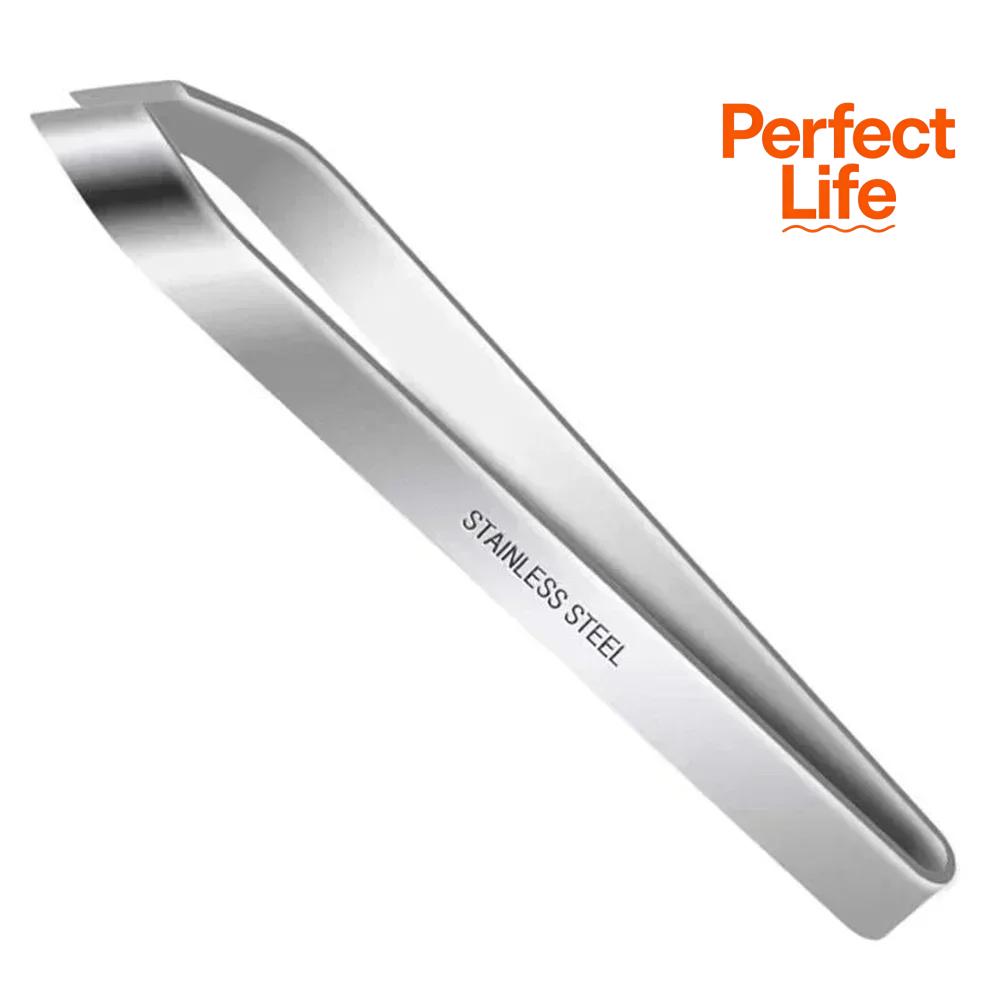 1pcs 430 Stainless Steel Fish Bone Tweezers Pincer Clip Puller Remover Tongs Fish Bone Plucking Clamp Kitchen Gadgets Tools