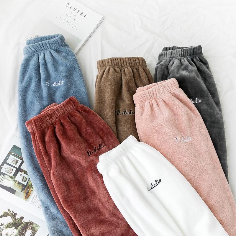 Женские пижамные топы, теплые фланелевые пижамы, одежда для сна, домашняя одежда, плотный зимний бархат, женские плюшевые пижамы, толстовки-свитшоты