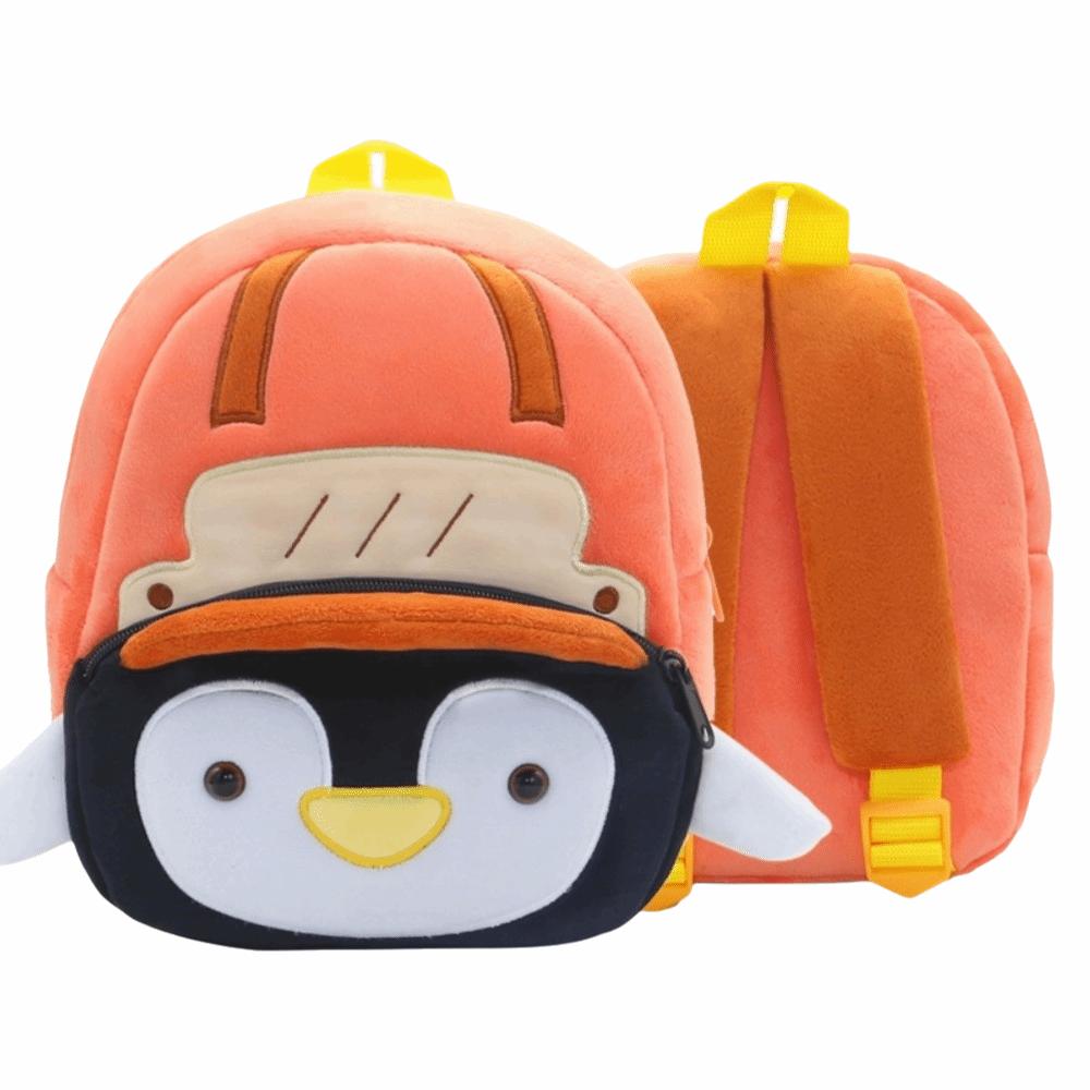 Lightweight Children's Backpack Plush Kindergarten Backpack Children School Bag Outing Leisure