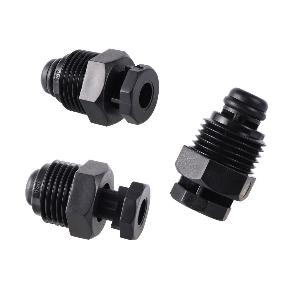 10Pcs 1/2" Male Thread Automatic Mini Exhaust Valve Irrigation System Air Vent Valve Water Pipe Fitting Water Hose Intake Valve