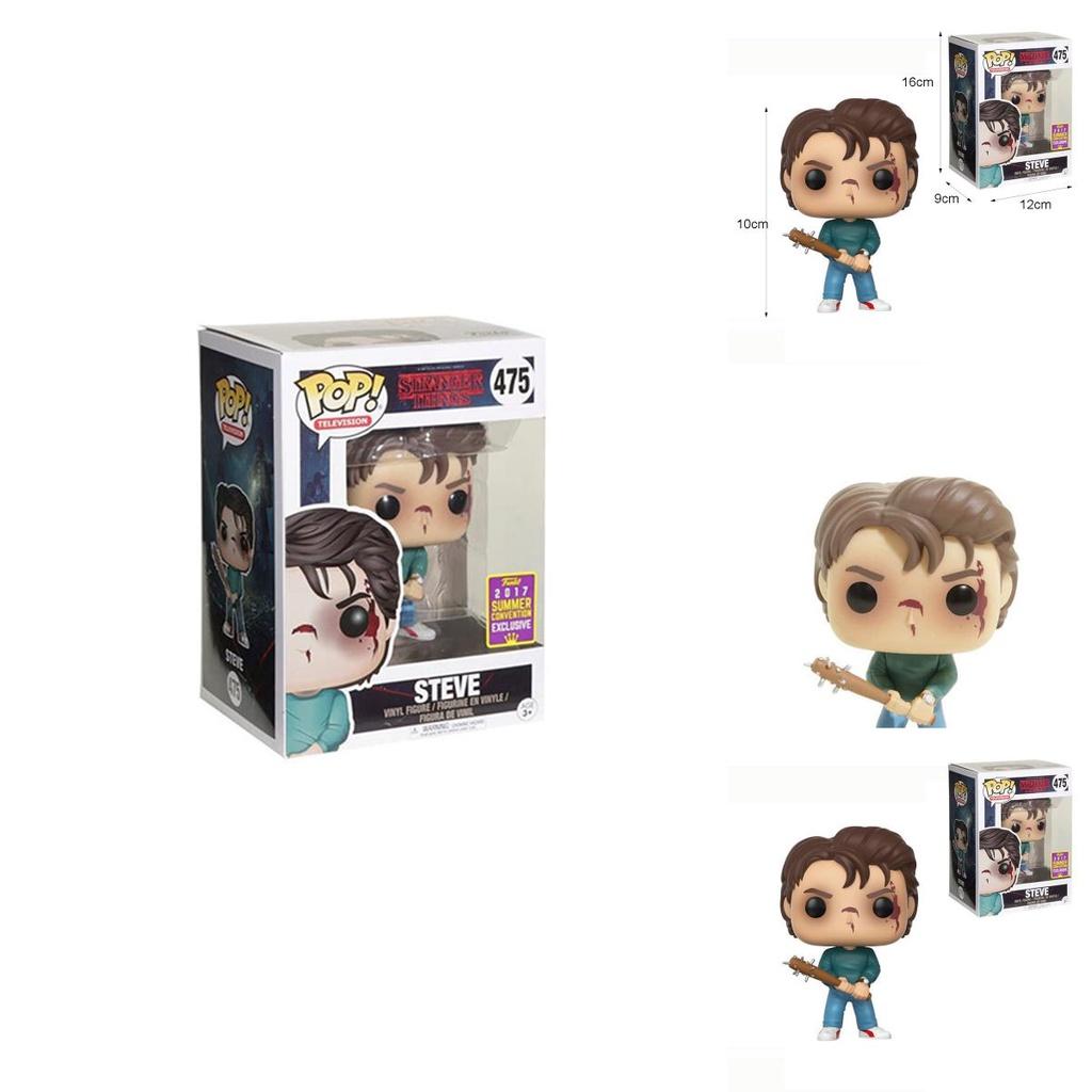 Pop Stranger Things Dustin Steve Figure Toy Mini Movie Characters Collection