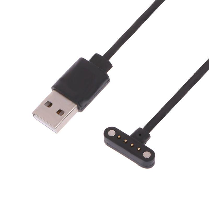 Умные часы с магнитной зарядкой USB 4-контактный магнитный зарядный кабель для DM98