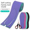 150cm/Roll Self-Cut Insoles Shoes Soft Sport Shock Aabsorption Adult Kid Shoe Inserts