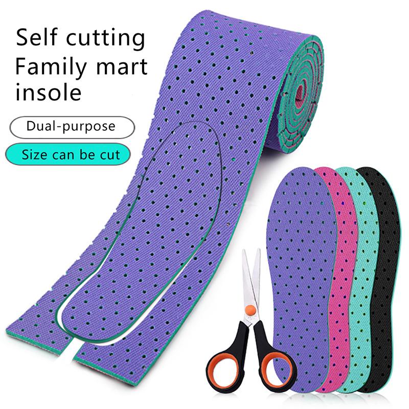 150 см/рулон, саморезные стельки для обуви, мягкие спортивные амортизирующие вставки для обуви для взрослых и детей