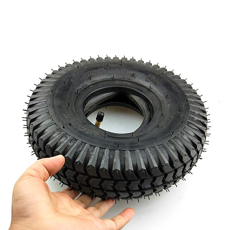 High Quality 260x85 Tire and Inner Tube 3.00-4 (10'x3', 260*85) Knobby Scooter, ATV and Go Kart Tire and Tube Motor Tire