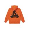 Palace Худи с логотипом на трехслойном капюшоне, унисекс, оранжевое PAL-SS22-238