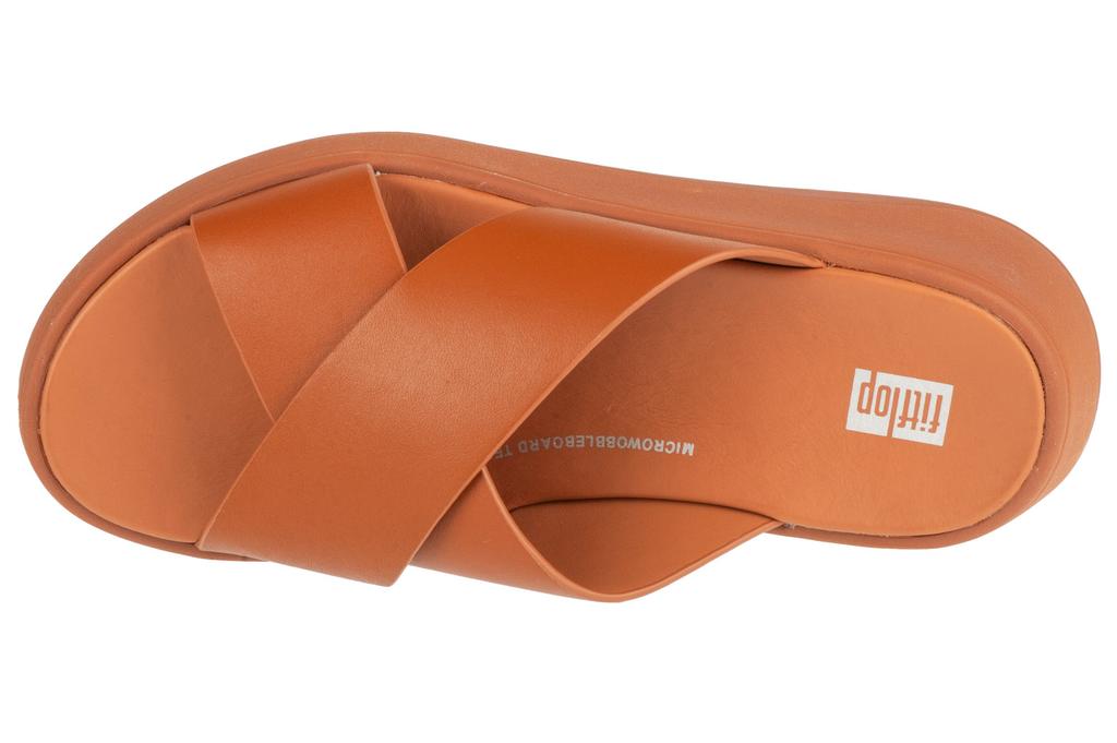 Fitflop F-Mode Платформа, Женские коричневые шлепанцы