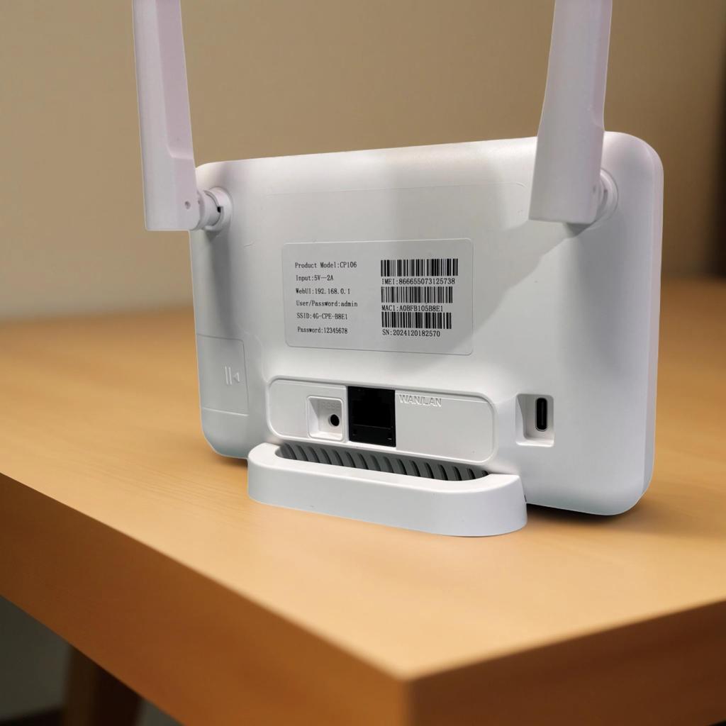 4G CPE-роутер CP106: Слот для беспроводной карты, Роутер мобильной сети, Раздача WiFi.