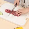 Разделочная доска для овощей, бытовая, нержавеющая сталь, двухсторонняя, кухонная, липкая доска, скандинавская, белая, подставка для ножей