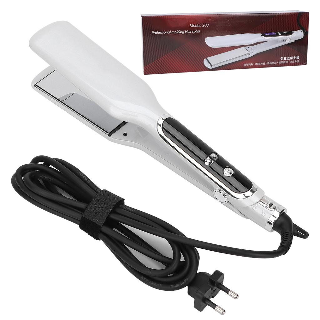 Hair Straightener Home Salon Dual Use Flat Iron Curler Straightening Iron