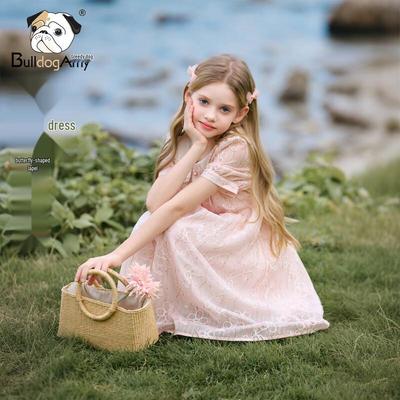 Шифоновое платье-принцесса для девочек CHANZUIGOU