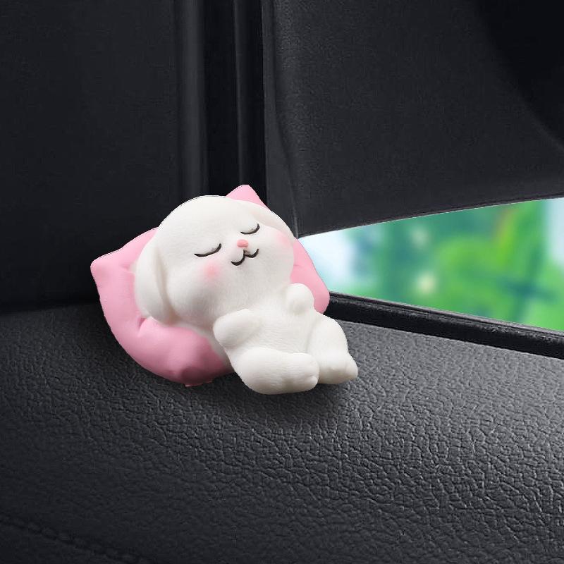 Cute Cartoon Car Ornaments for Office Desk and Car Dashboard Creative Mini Decorative Accessories Fun Gift Ideas