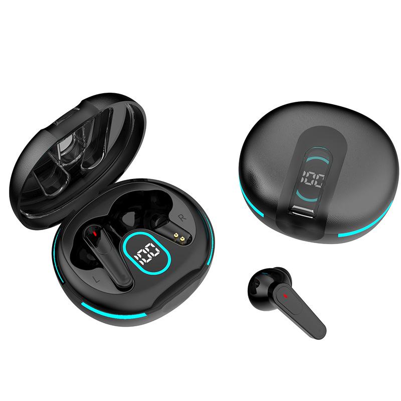 Беспроводные Bluetooth-наушники TWS для спорта с шумоподавлением, двойными микрофонами и сверхдолгим временем работы от аккумулятора.