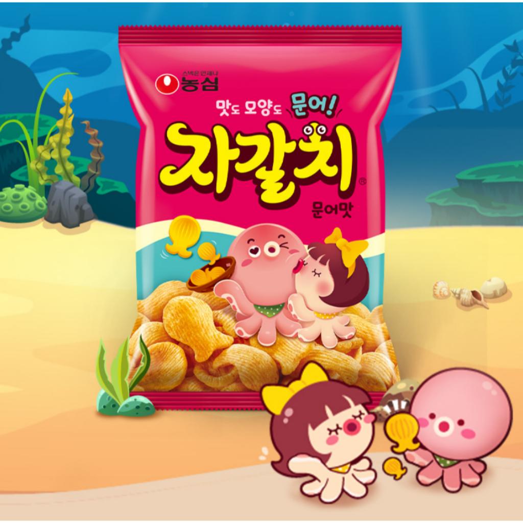 Nongshim Джагальчи Закуска(Закуска в форме осьминога)
