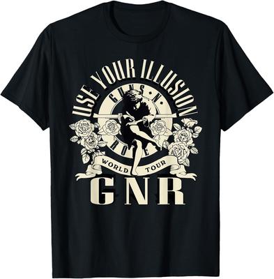Официальная футболка Guns N' Roses Illusion World Tour