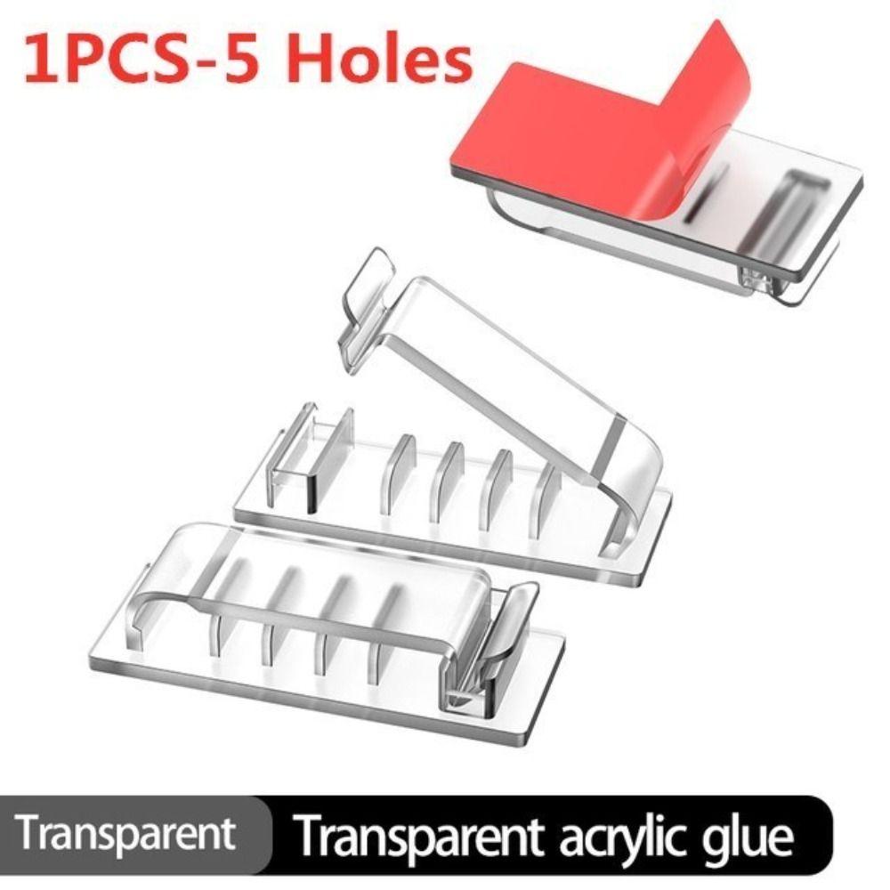 Clips Self Adhesive Car Cord Clip Wire Holder Harness Clamp Cable Clamp Cable Organizer Wire Organizer Flexible Cable Winder